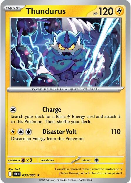 Thundurus (036/086) [Scarlet &amp; Violet: Black Bolt] 