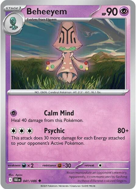 Beheeyem (044/086) [Scarlet &amp; Violet: Black Bolt] 