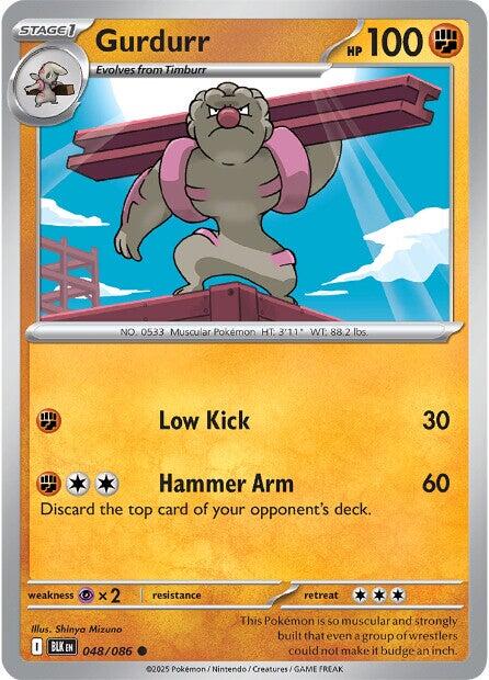 Gurdurr (051/086) [Scarlet &amp; Violet: Black Bolt] 