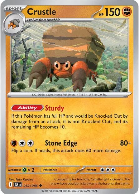 Crustle (055/086) [Scarlet &amp; Violet: Black Bolt] 