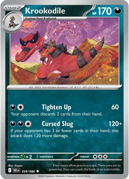 Krookodile (062/086) [Scarlet &amp; Violet: Black Bolt] 