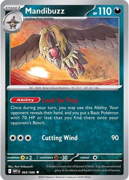 Mandibuzz (064/086) [Scarlet &amp; Violet: Black Bolt] 