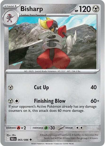 Bisharp (067/086) [Scarlet &amp; Violet: Black Bolt] 
