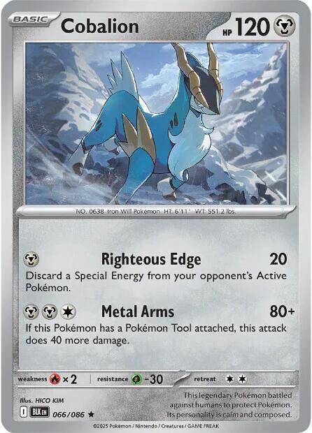 Cobalion (068/086) [Scarlet &amp; Violet: Black Bolt] 