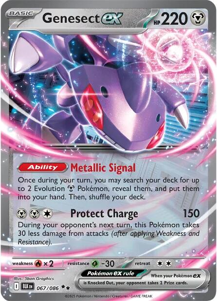 Genesect ex (069/086) [Scarlet &amp; Violet: Black Bolt] 