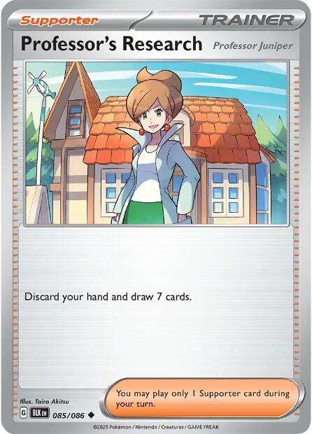 Professor's Research (084/086) [Scarlet &amp; Violet: Black Bolt] 