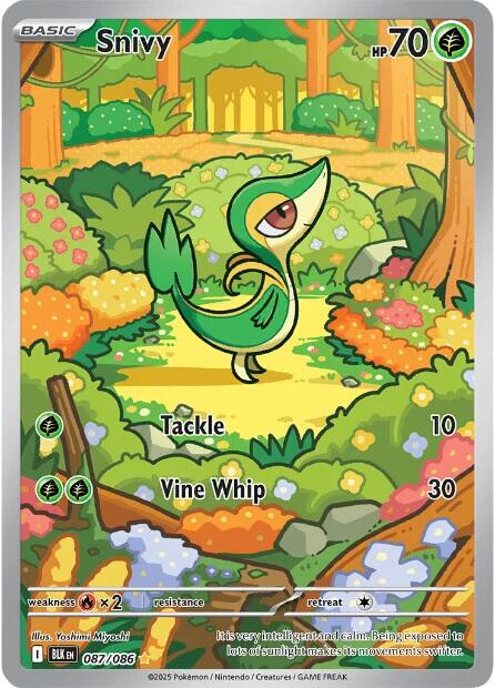 Snivy (087/086) [Scarlet &amp; Violet: Black Bolt] 