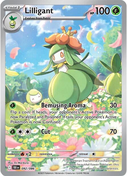 Lilligant (092/086) [Scarlet &amp; Violet: Black Bolt] 