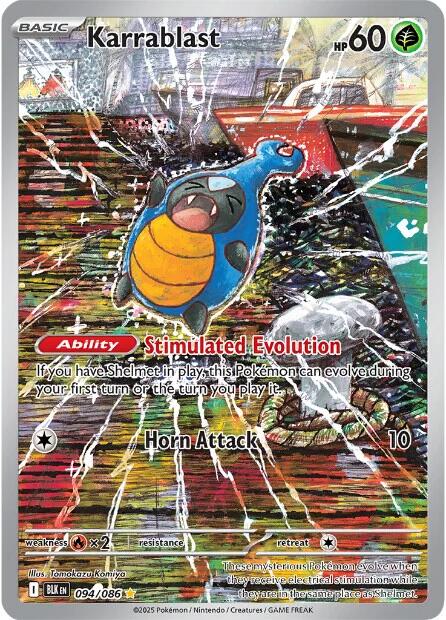 Karrablast (094/086) [Scarlet &amp; Violet: Black Bolt] 