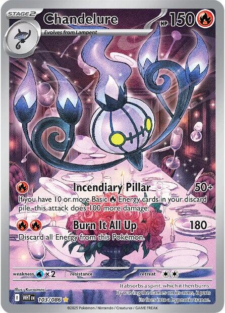 Chandelure (102/086) [Scarlet &amp; Violet: Black Bolt] 