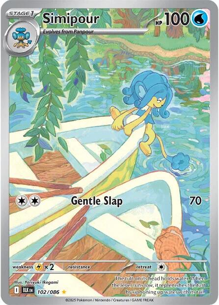 Simipour (106/086) [Scarlet &amp; Violet: Black Bolt] 