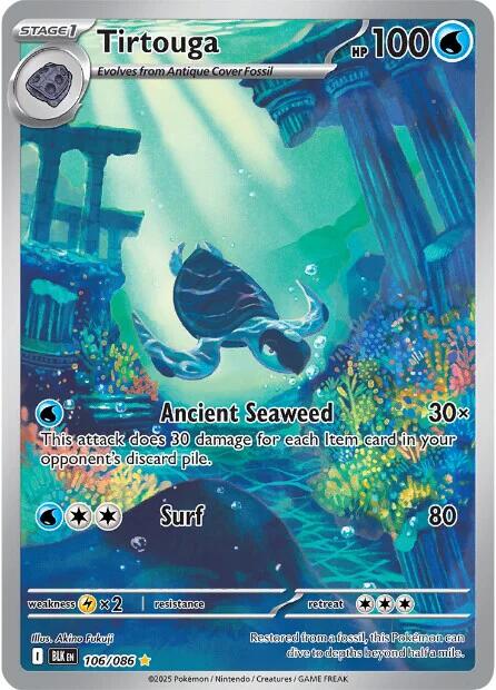 Tirtouga (110/086) [Scarlet &amp; Violet: Black Bolt] 