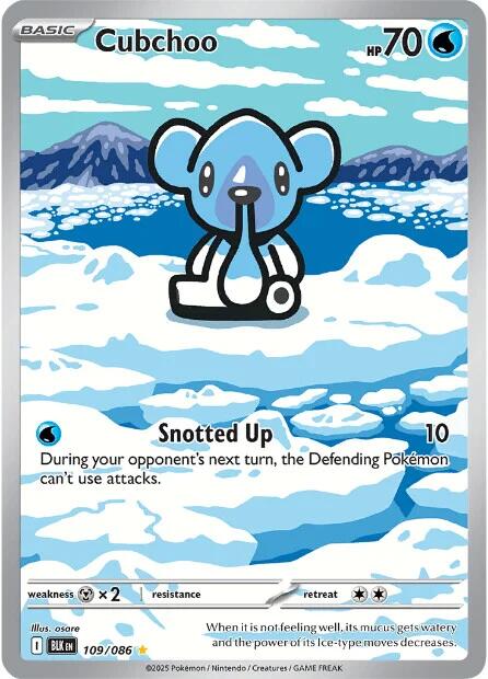 Cubchoo (113/086) [Scarlet &amp; Violet: Black Bolt] 