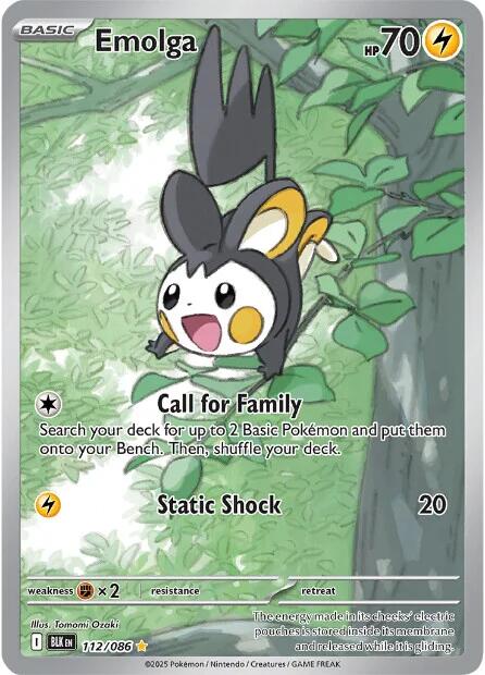 Emolga (116/086) [Scarlet &amp; Violet: Black Bolt] 