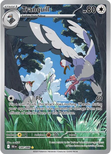 Tranquill (154/086) [Scarlet & Violet: Black Bolt]