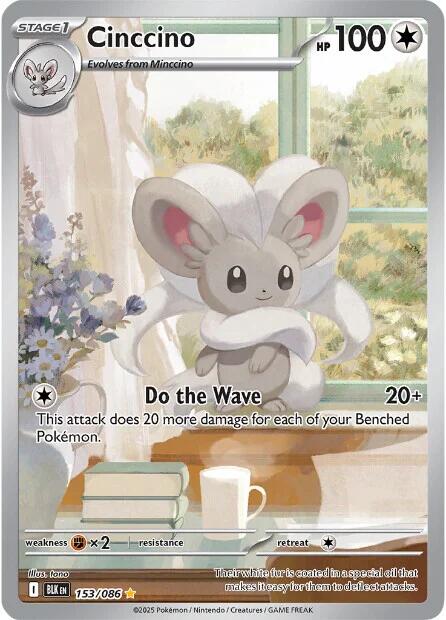 Cinccino (158/086) [Scarlet & Violet: Black Bolt]