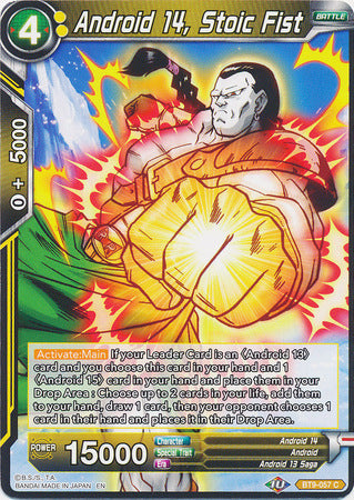 Android 14, Stoic Fist (BT9-057) [Universal Onslaught] 