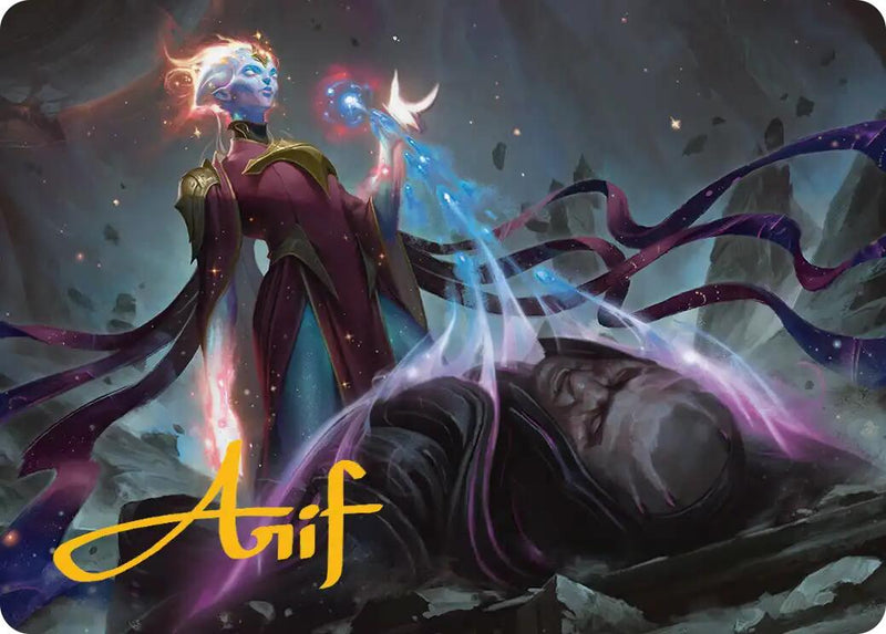Lightstall Inquisitor Art Card (Gold-Stamped Signature) [Edge of Eternities Art Series]