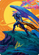 Astelli Reclaimer Art Card (Gold-Stamped Signature) [Edge of Eternities Art Series] 