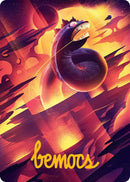 Bonders' Enclave Art Card (Gold-Stamped Signature) [Edge of Eternities Art Series] 