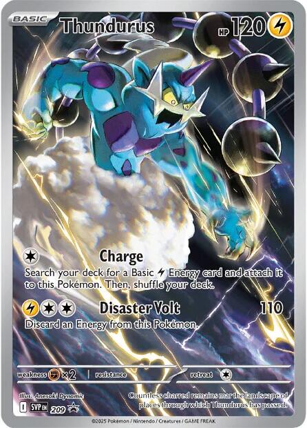 Thundurus (209) [Scarlet &amp; Violet: Black Star Promos] 