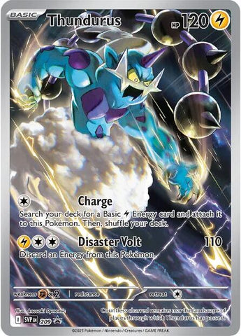 Thundurus (209) [Scarlet &amp; Violet: Black Star Promos] 