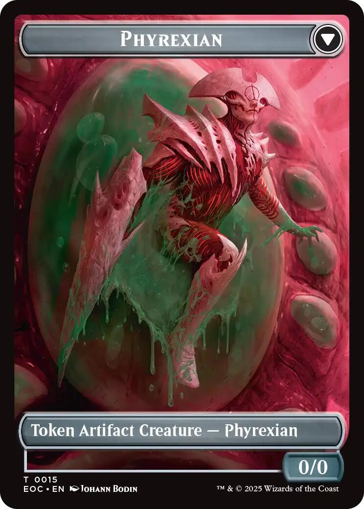 Incubator // Phyrexian Double-Sided Token [Edge of Eternities Tokens] 