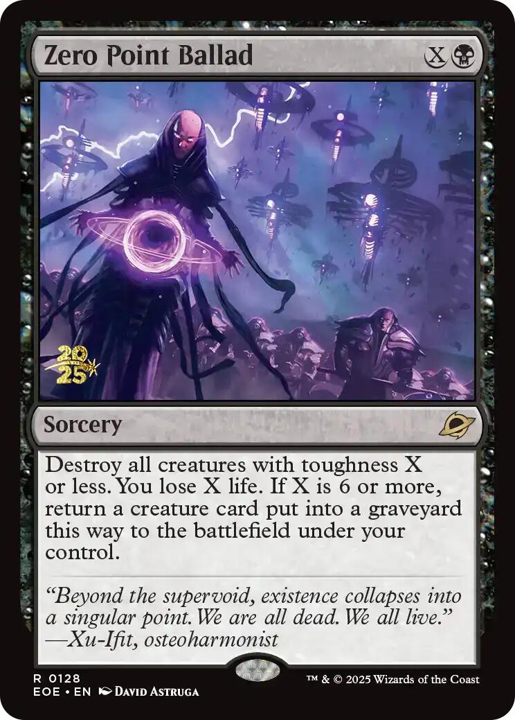 Zero Point Ballad [Edge of Eternities Prerelease Promos] 