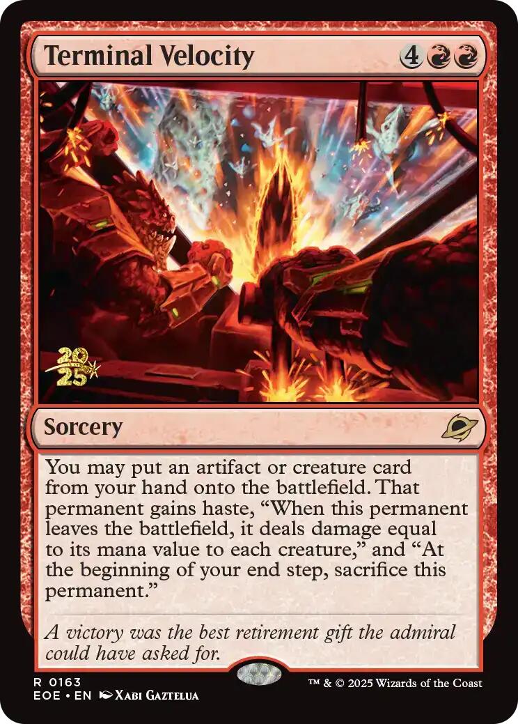 Terminal Velocity [Edge of Eternities Prerelease Promos] 