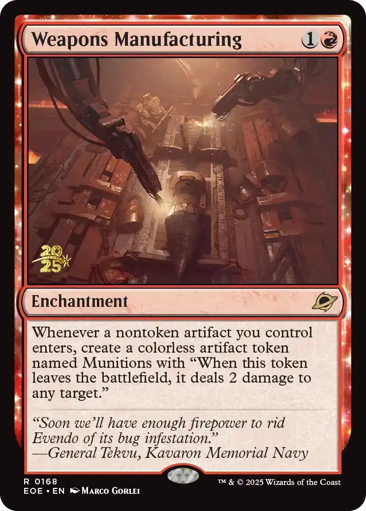 Weapons Manufacturing [Edge of Eternities Prerelease Promos] 