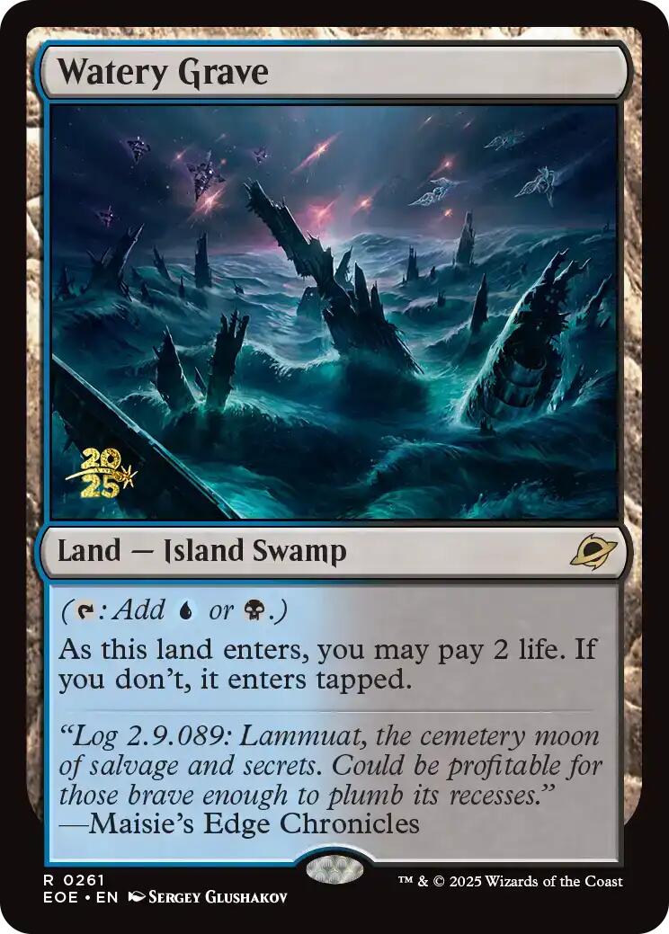 Watery Grave [Edge of Eternities Prerelease Promos] 