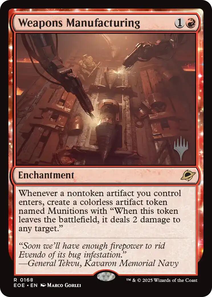 Weapons Manufacturing [Edge of Eternities Promo Pack] 