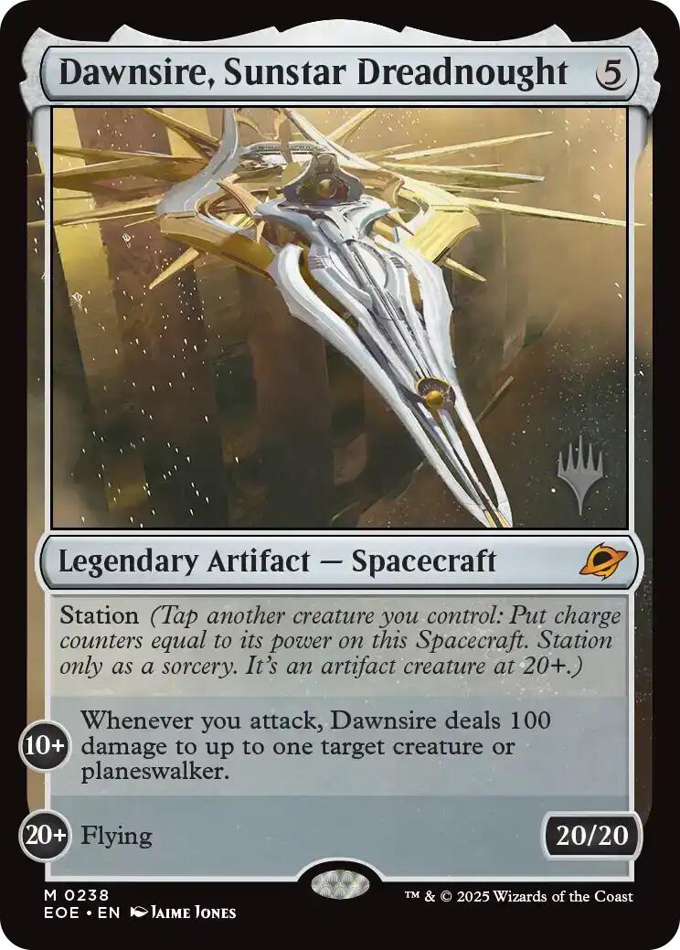Dawnsire, Sunstar Dreadnought [Edge of Eternities Promo Pack] 
