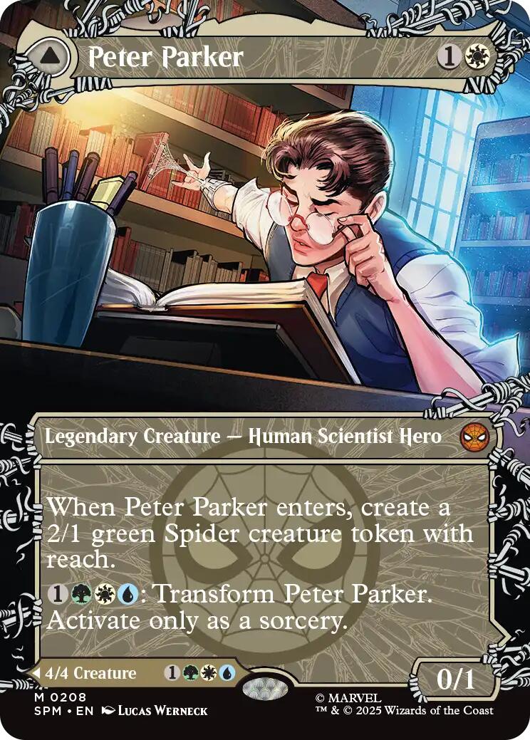 Peter Parker (0208) (Borderless) [Marvel's Spider-Man] 