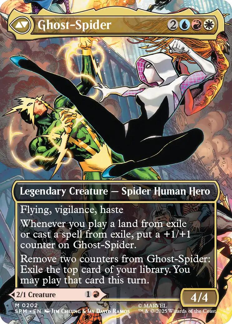 Gwen Stacy (0202) (Borderless) [Marvel's Spider-Man] 