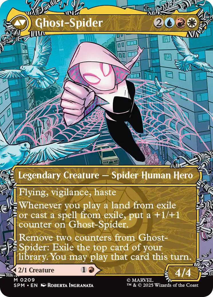 Gwen Stacy (0209) (Borderless) [Marvel's Spider-Man] 