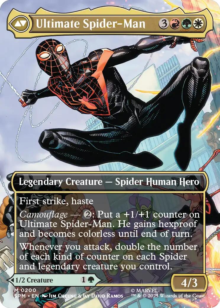 Miles Morales (0200) (Borderless) [Marvel's Spider-Man] 