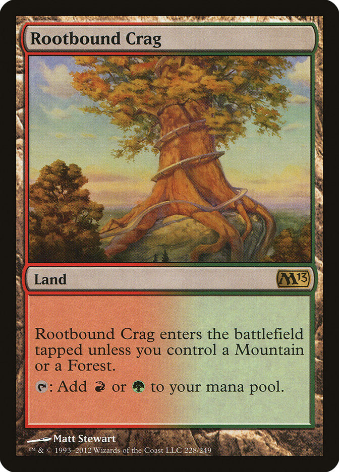 Rootbound Crag [Magic 2013] 
