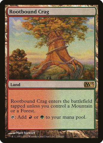 Rootbound Crag [Magic 2013] 