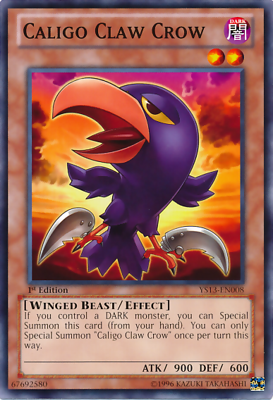 Caligo Claw Crow [YS13-EN008] Common 