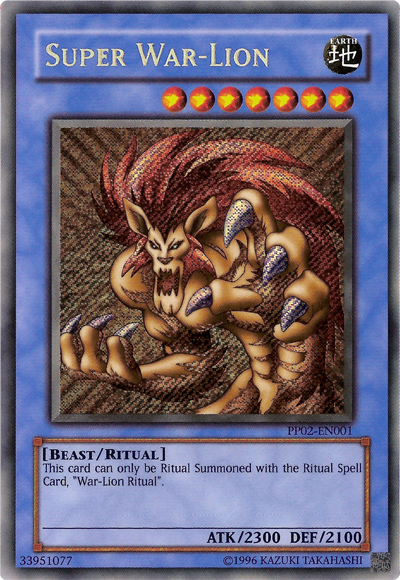 Super War-Lion [PP02-EN001] Secret Rare 