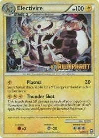 Electivire (20/102) (Staff Prerelease Promo) [HeartGold &amp; SoulSilver: Black Star Promos] 