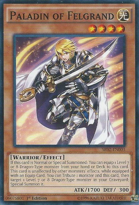 Paladin of Felgrand [SR02-EN003] Common 
