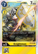 Knightmon [BT5-042] (Online Champion) [Battle of Omni Promos] 