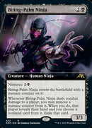 Biting-Palm Ninja (Extended Art) [Kamigawa: Neon Dynasty] 