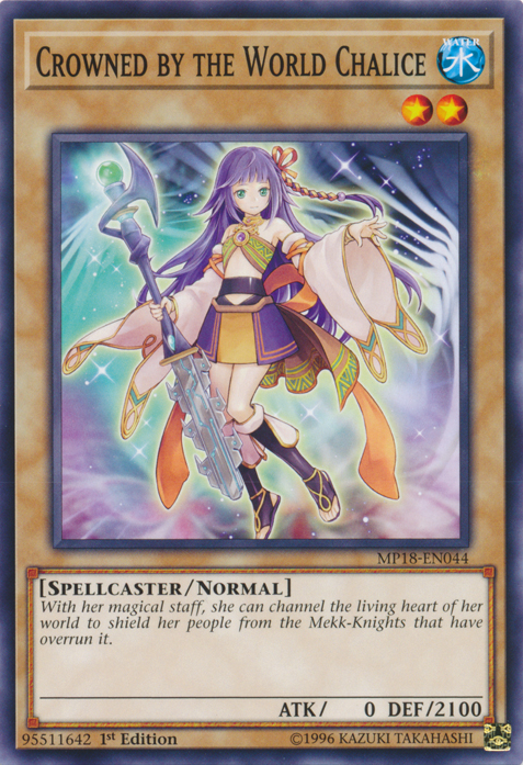 Crowned by the World Chalice [MP18-EN044] Common 
