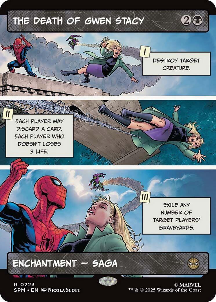 The Death of Gwen Stacy (Borderless) [Marvel's Spider-Man] 
