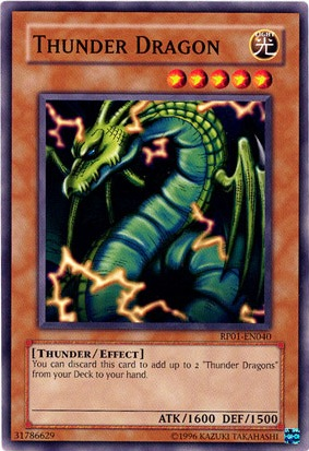 Thunder Dragon [RP01-EN040] Common 