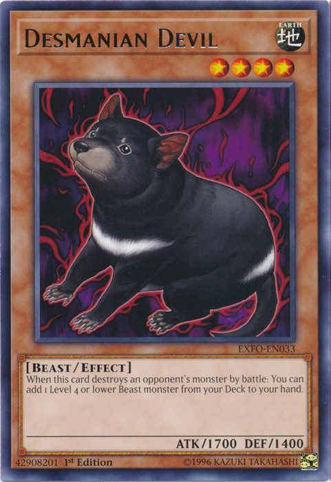 Desmanian Devil [EXFO-EN033] Rare 