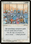 Army of Allah (Light Mana Cost) [Arabian Nights] 